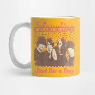 Slowdive Vintage 1989 // Just for a Day Original Fan Design Artwork Mug